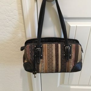 Handbag. Satchel. Fossil